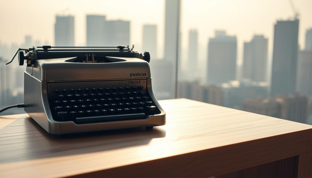 reconnaissance police d'écriture